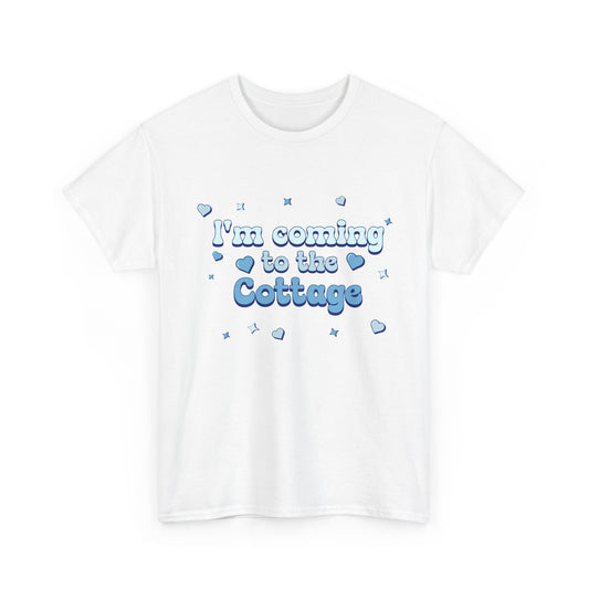 Heated Rivalry - I'm Coming To The Cottage T-Shirt (Blue)
