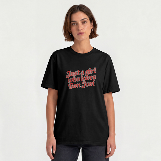 Just A Girl Rock Tee
