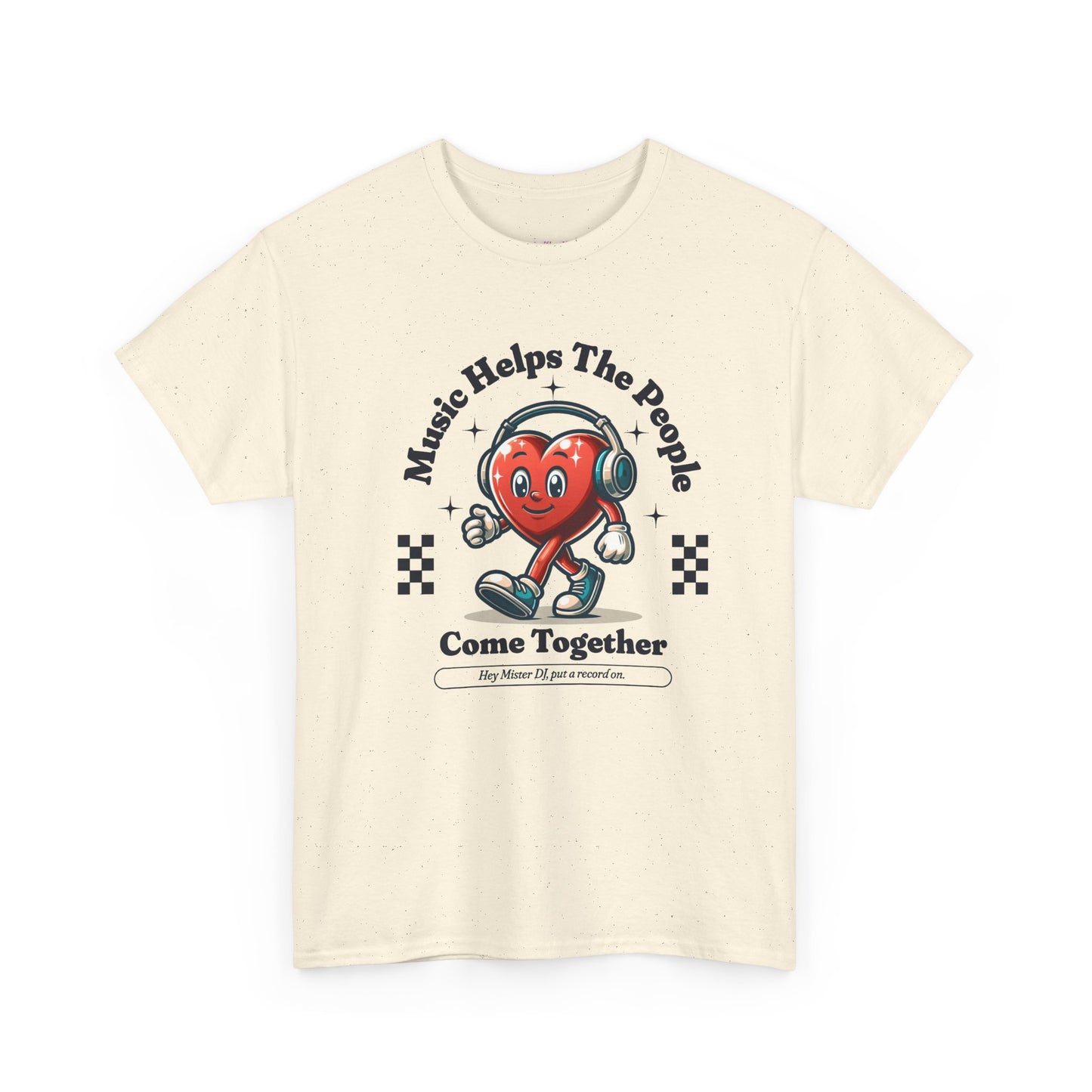 Music Helps The People Tee