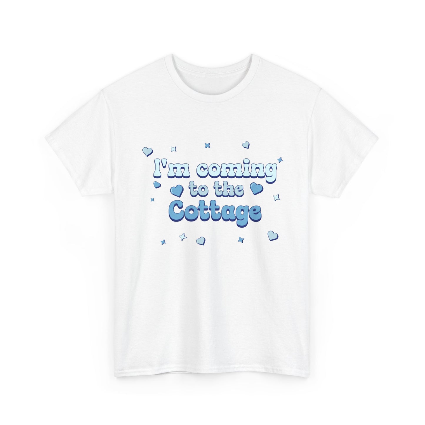 Heated Rivalry - I'm Coming To The Cottage T-Shirt (Blue)