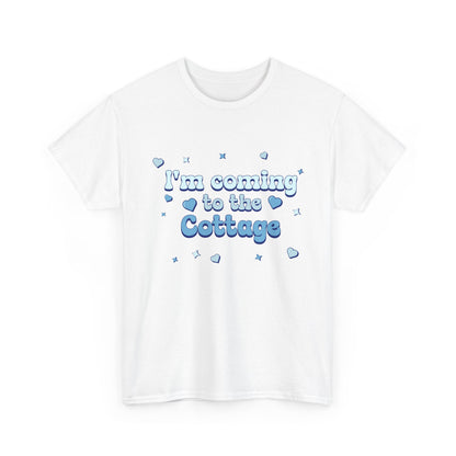 Heated Rivalry - I'm Coming To The Cottage T-Shirt (Blue)