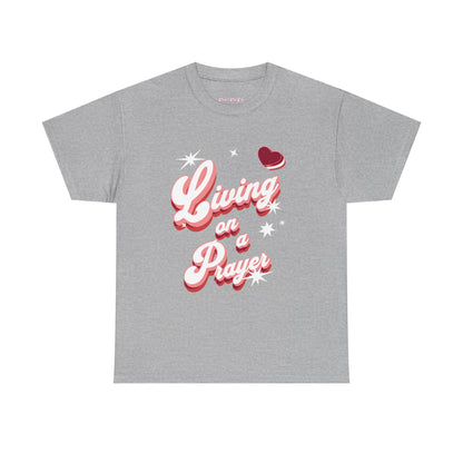 Living On A Prayer Retro Tee