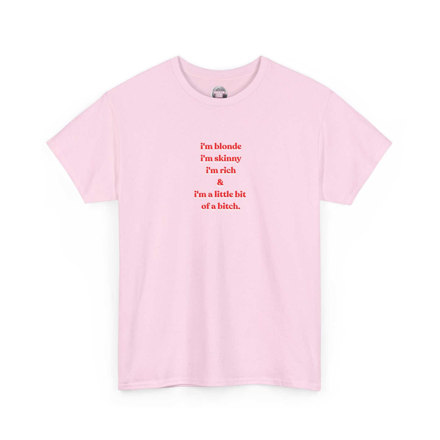 Donatella Lyrics Blonde Tee
