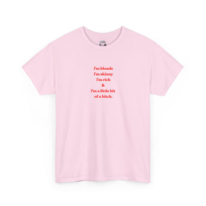 Donatella Lyrics Blonde Tee