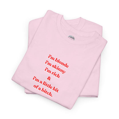 Donatella Lyrics Blonde Tee