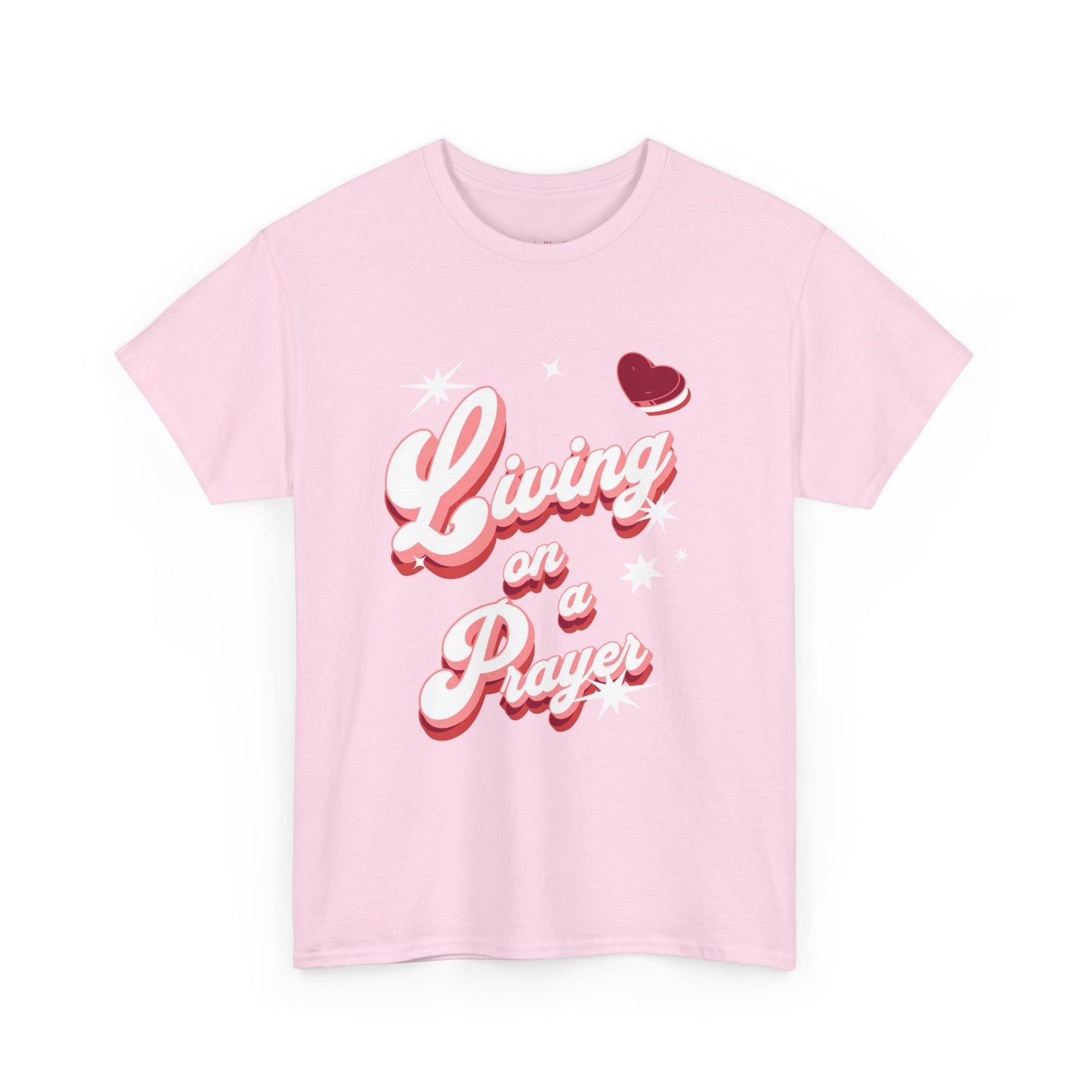 Living On A Prayer Retro Tee