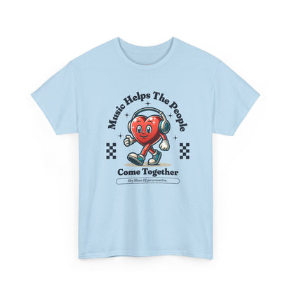 Music Helps The People Tee