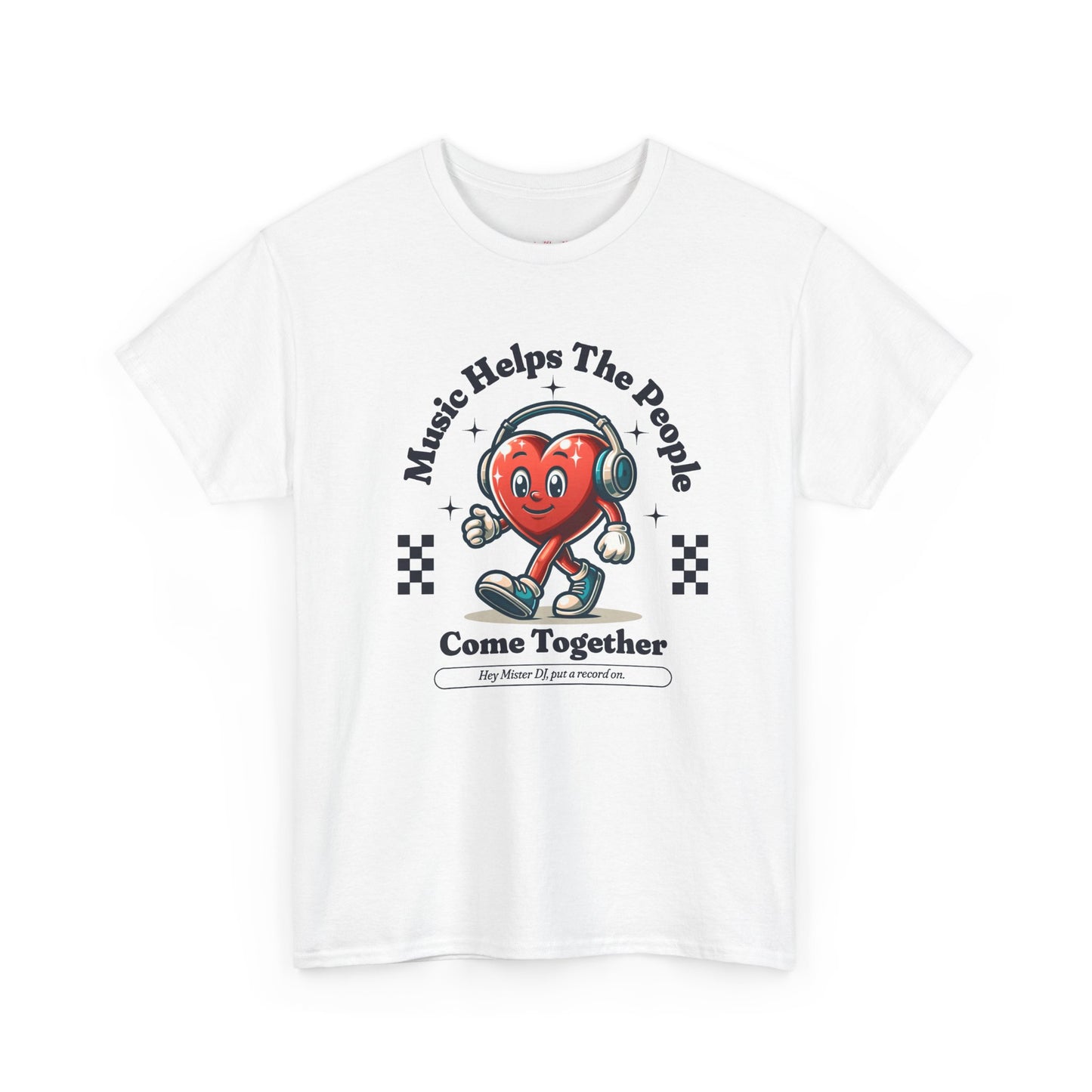 Music Helps The People Tee