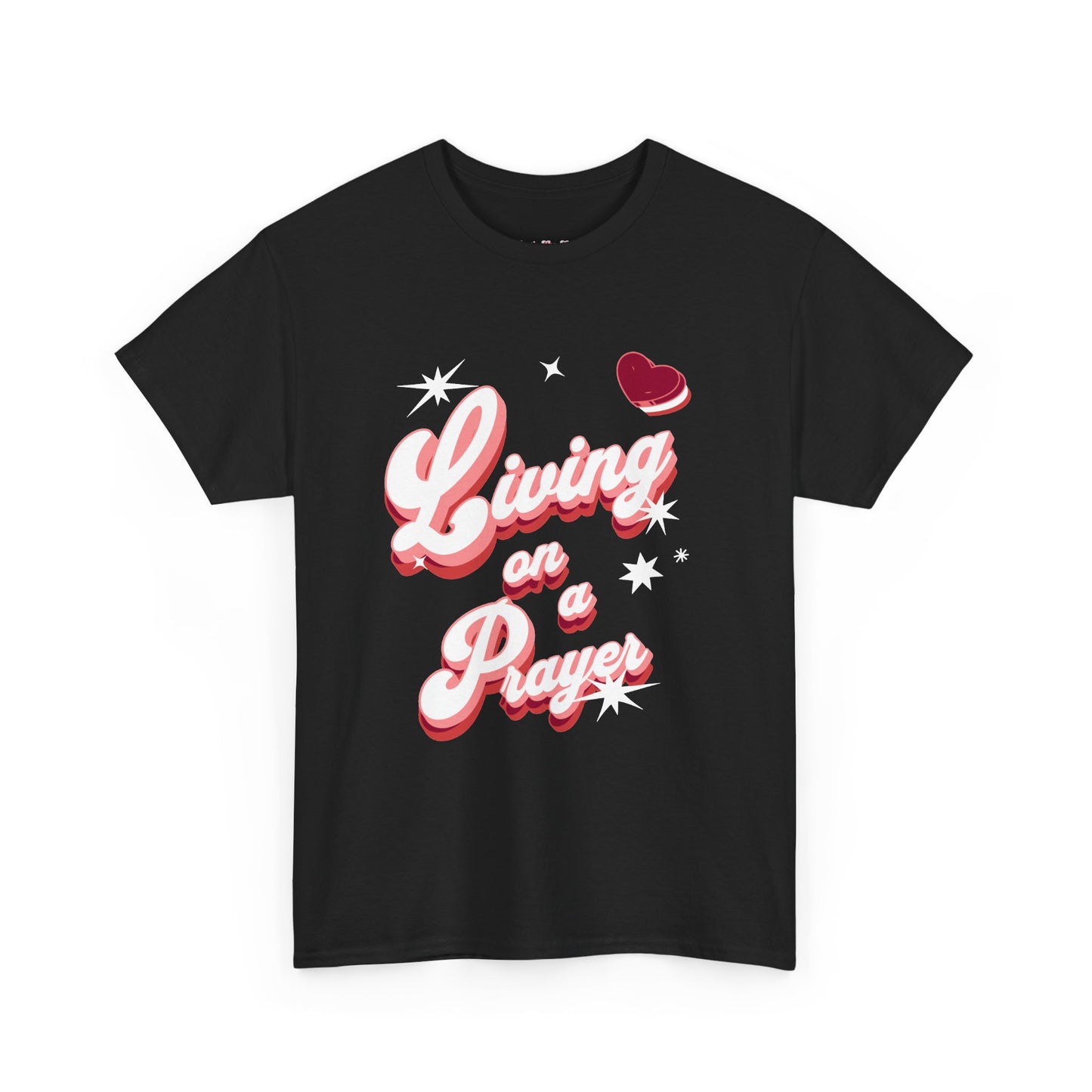 Living On A Prayer Retro Tee