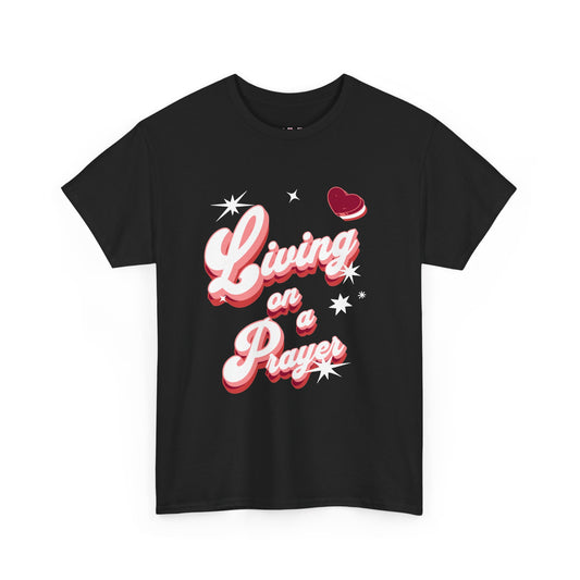 Living On A Prayer Retro Tee