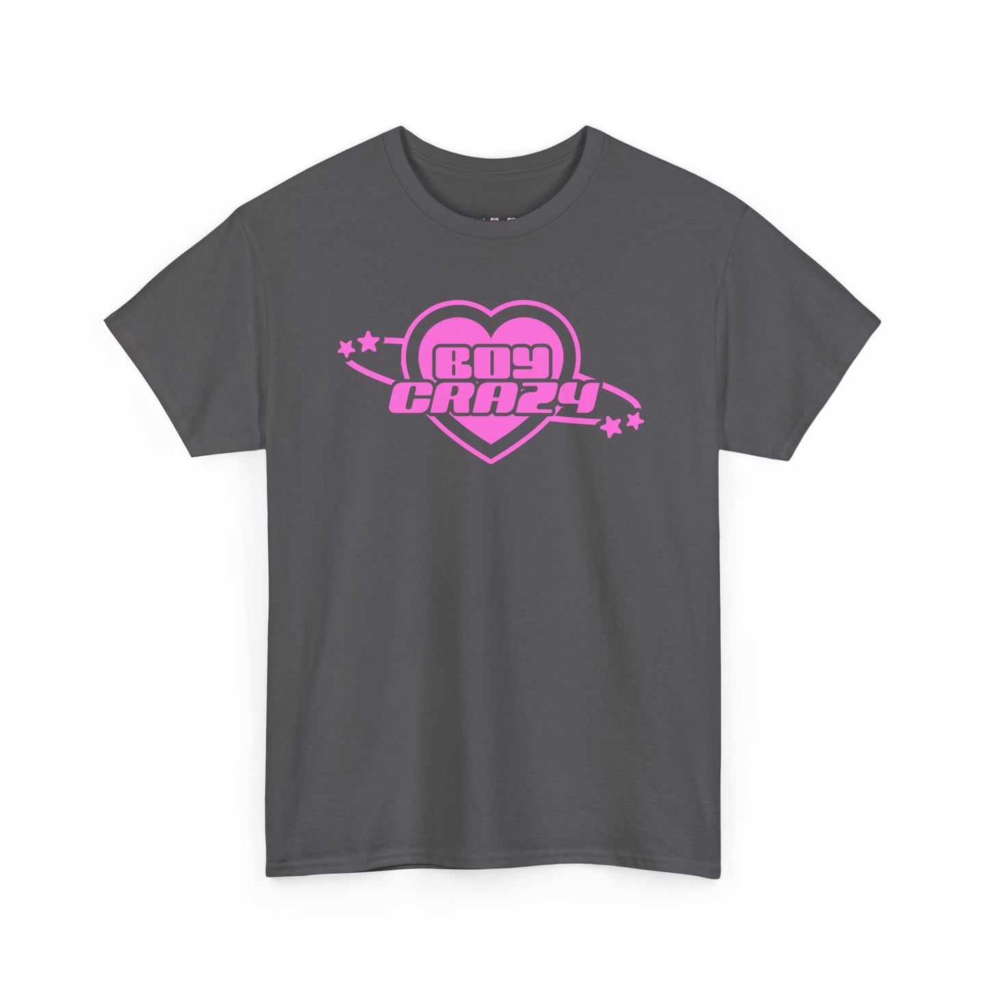 Boy Crazy T-Shirt - Retro Heart Design