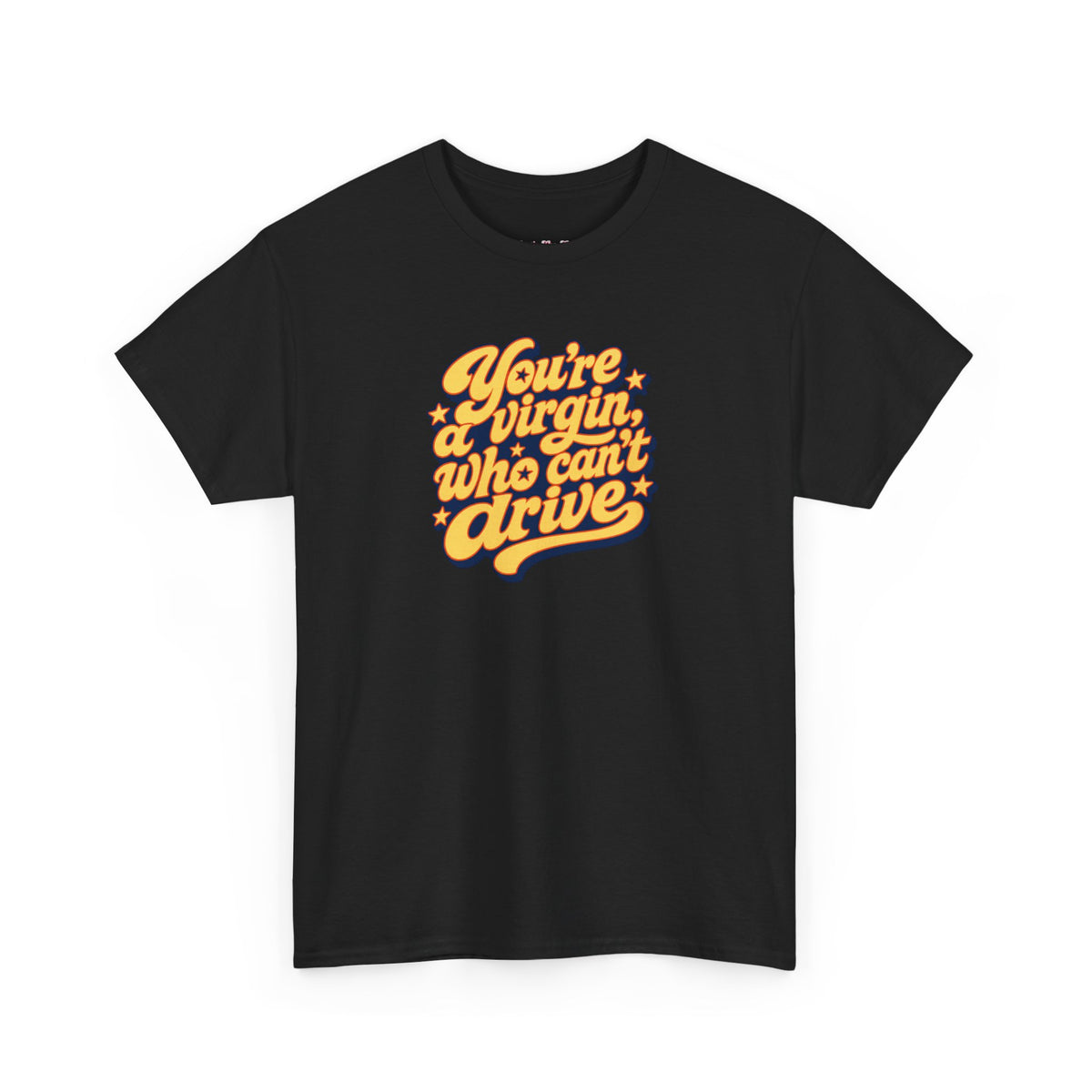 Iconic 90s teen movie quote printed on a unisex graphic t-shirt — view 7