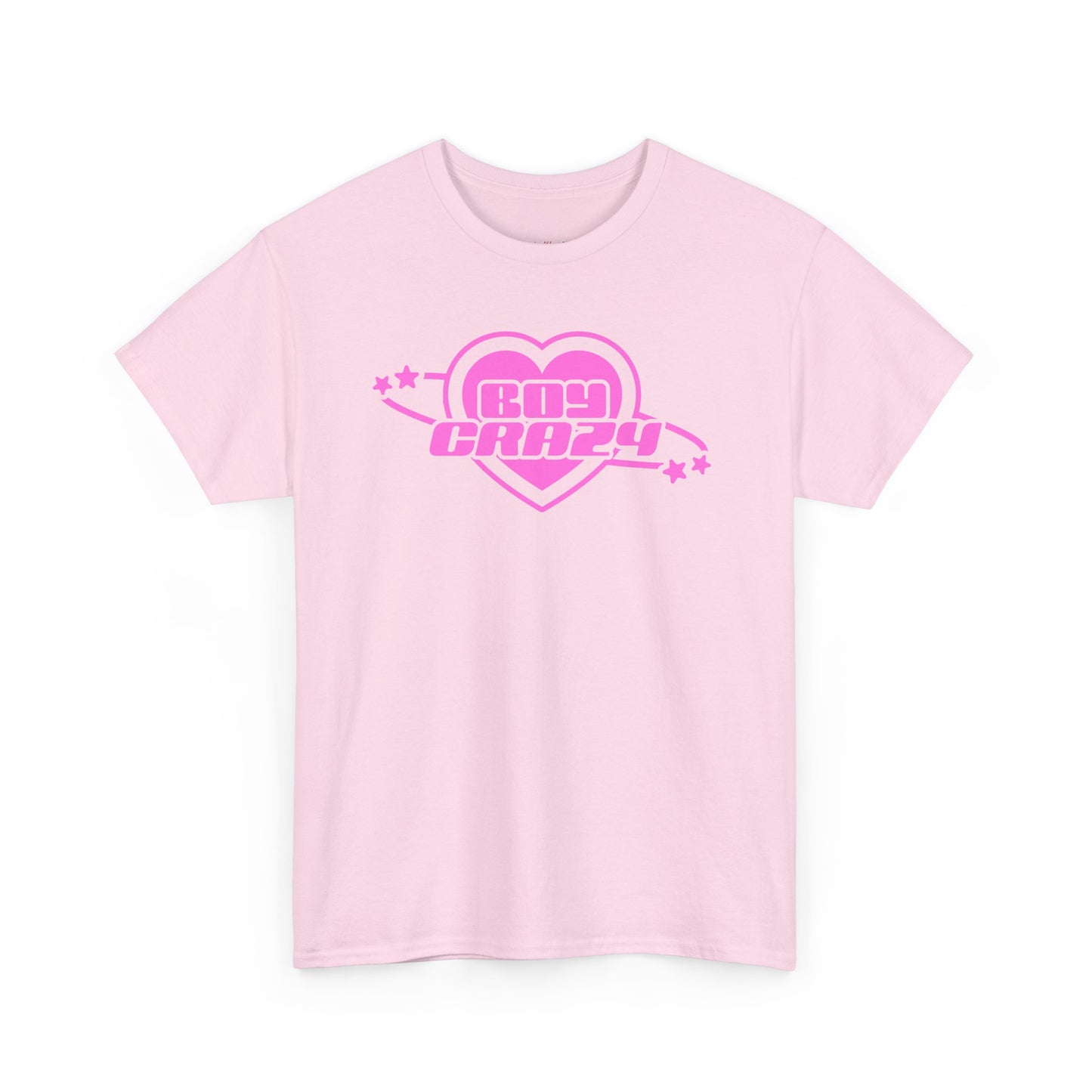 Boy Crazy T-Shirt - Retro Heart Design