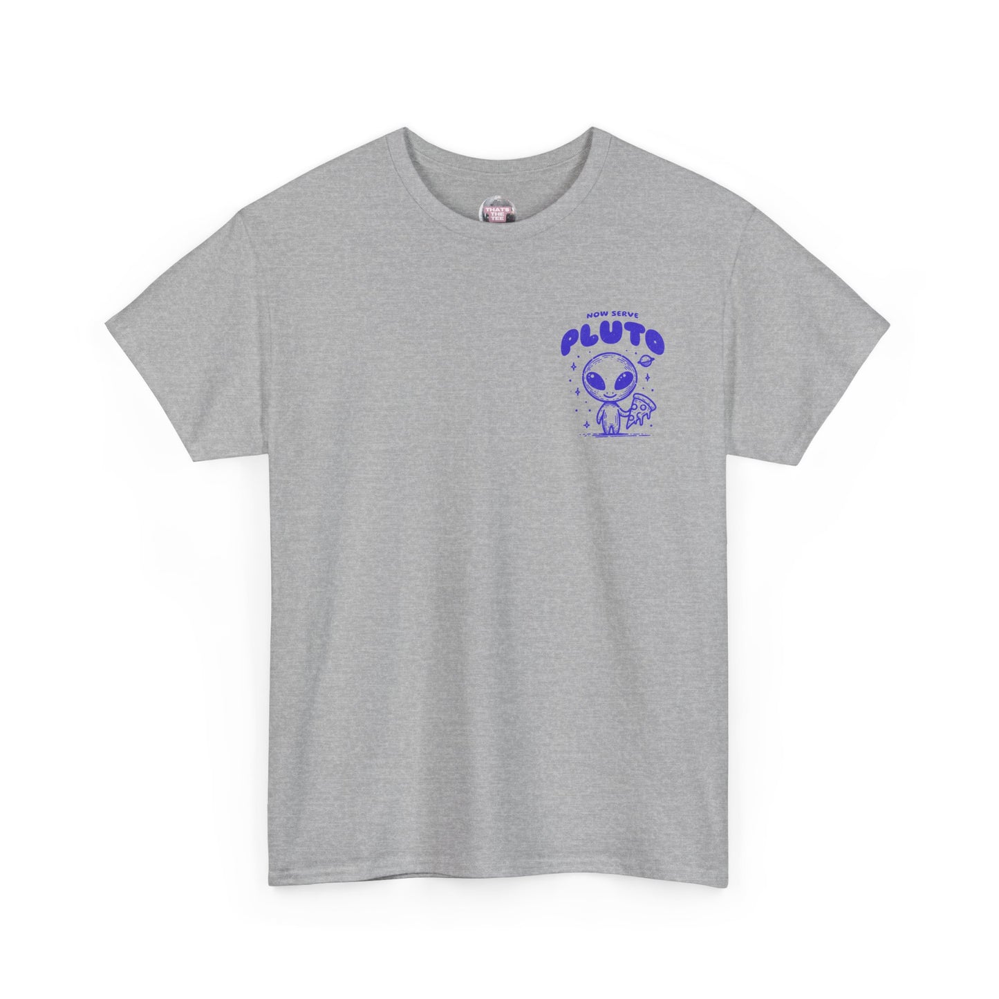 Now Serve, Pluto Tee