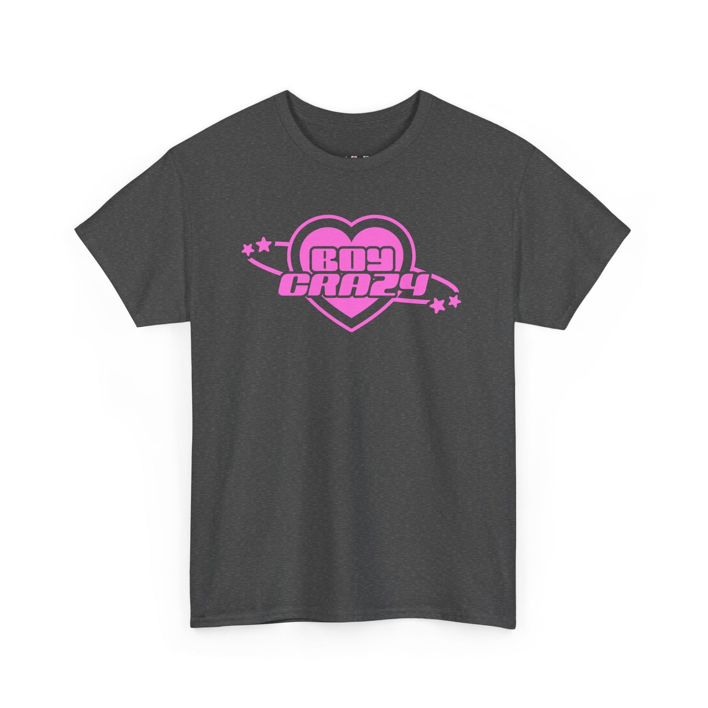 Boy Crazy T-Shirt - Retro Heart Design