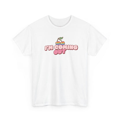I'm Coming Out Rainbow Cherries Tee