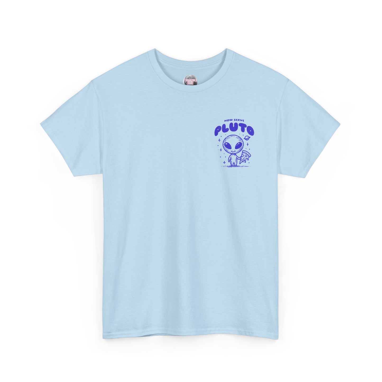 Now Serve, Pluto Tee