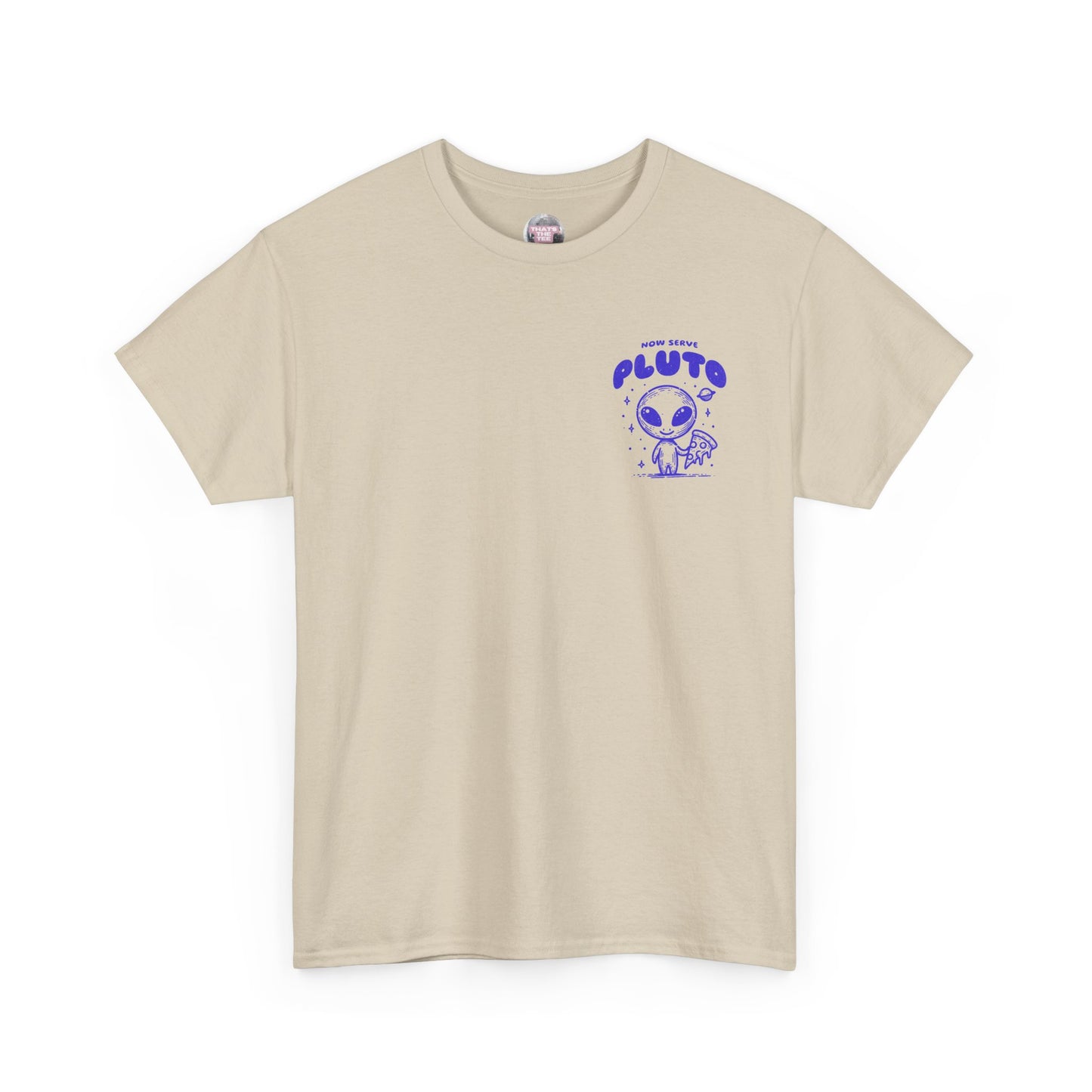 Now Serve, Pluto Tee