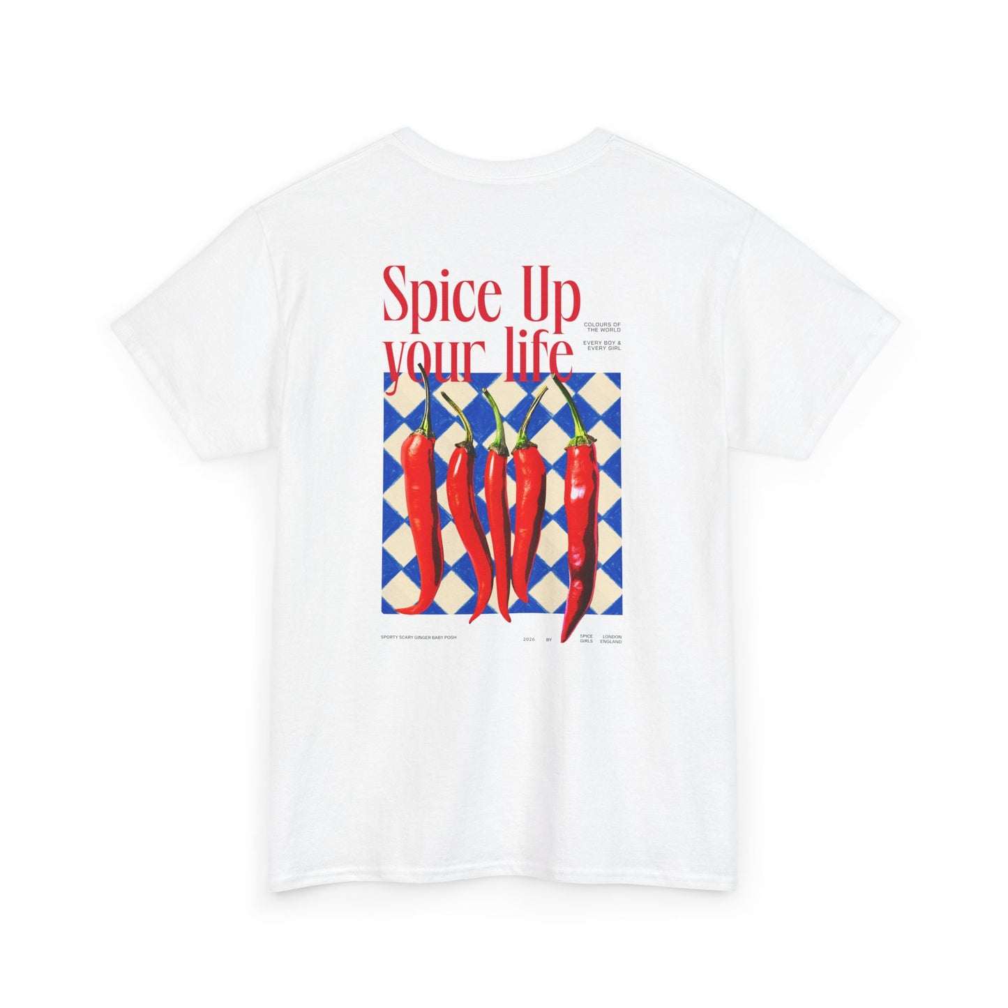 Spicy Back Print Tee