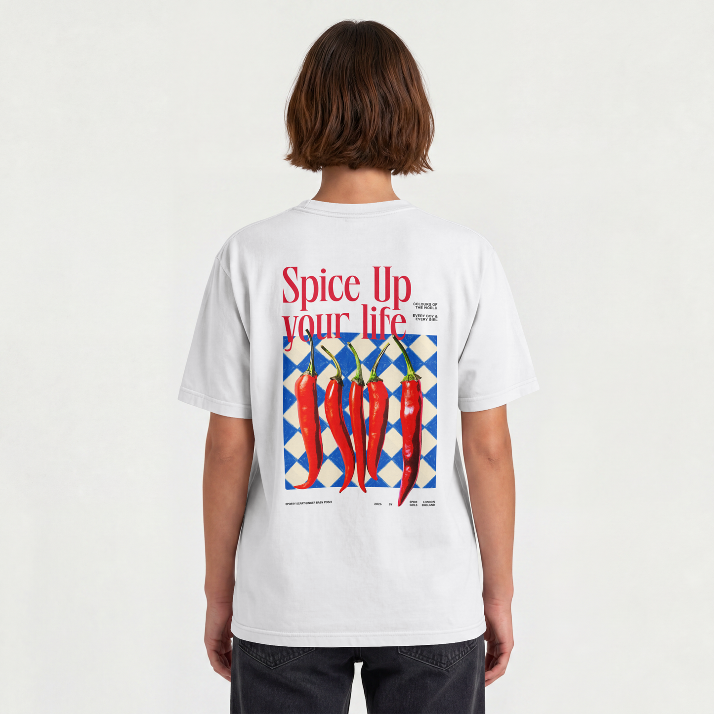 Spicy Back Print Tee