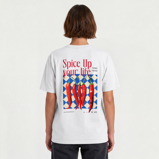 Spicy Back Print Tee