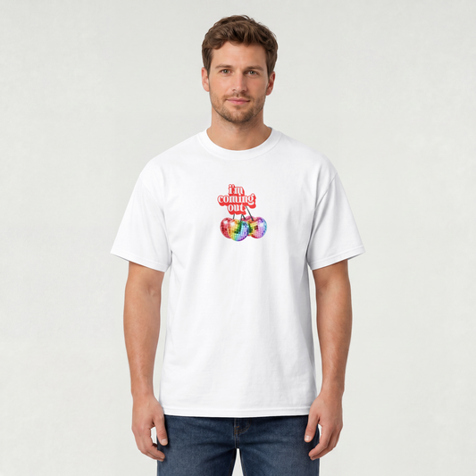 Rainbow Disco Cherries Tee