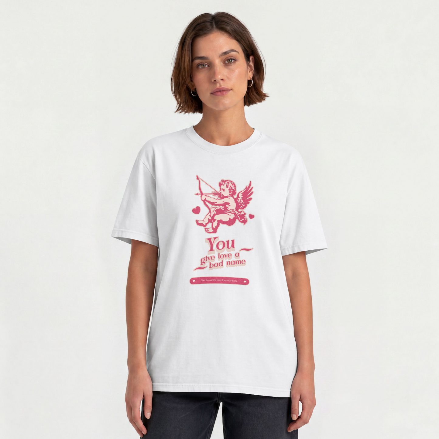 You Give Love Angel Graphic Tee