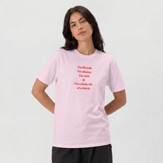 Donatella Lyrics Blonde Tee