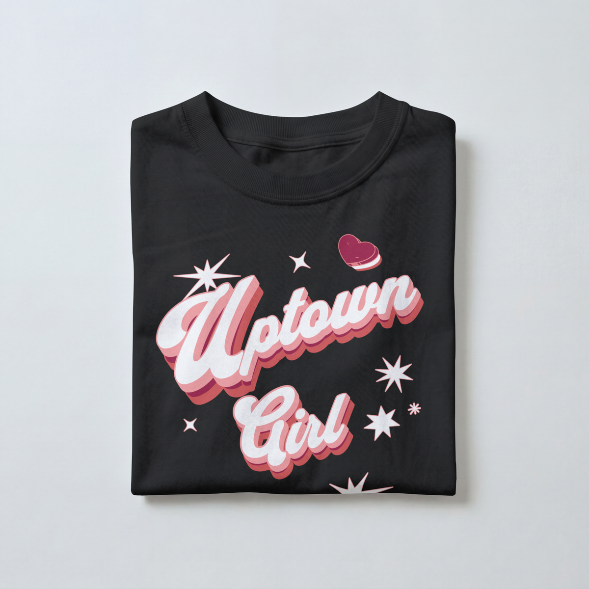 Uptown Girl Retro Print