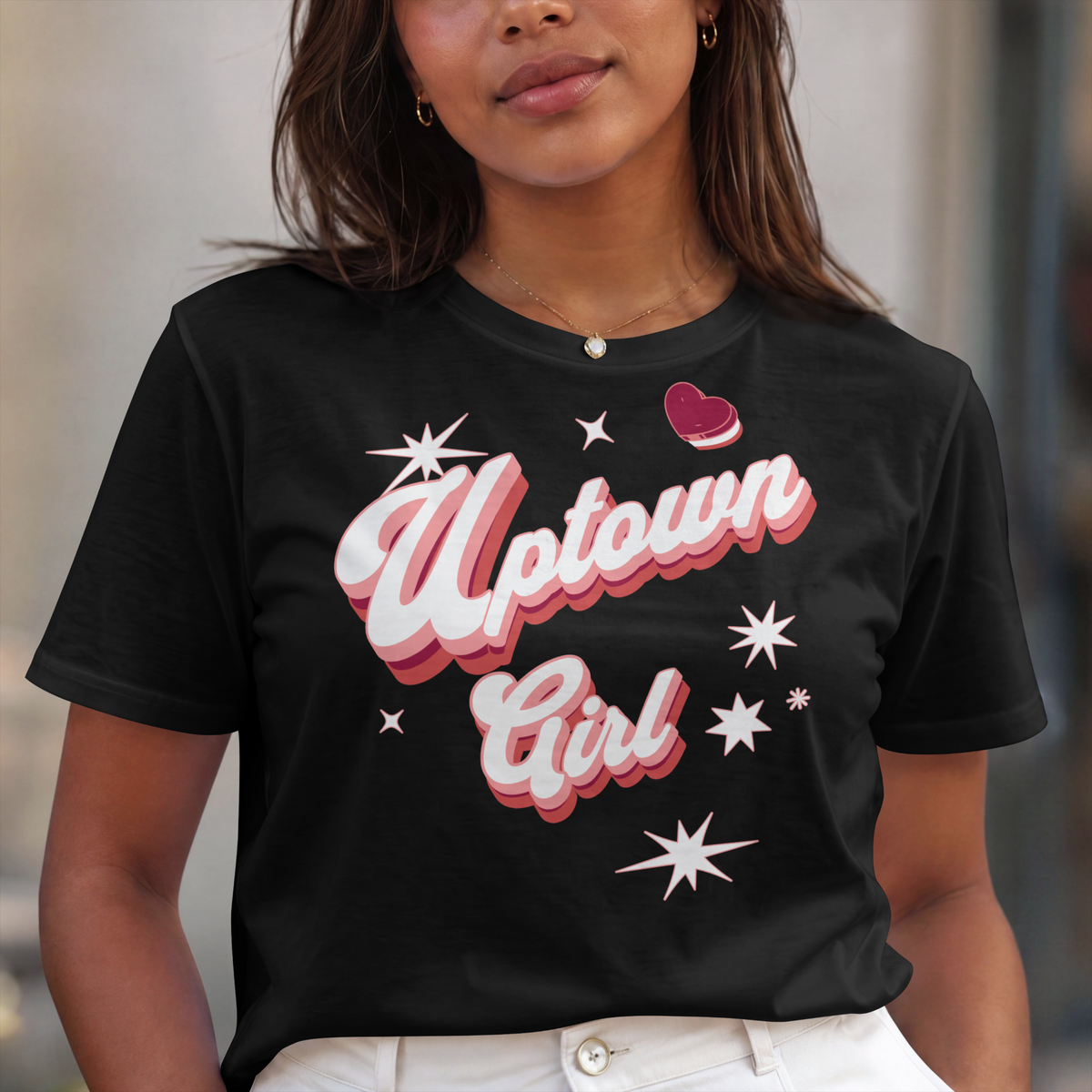 Uptown Girl Retro Print