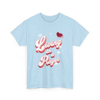 Living On A Prayer Retro Tee