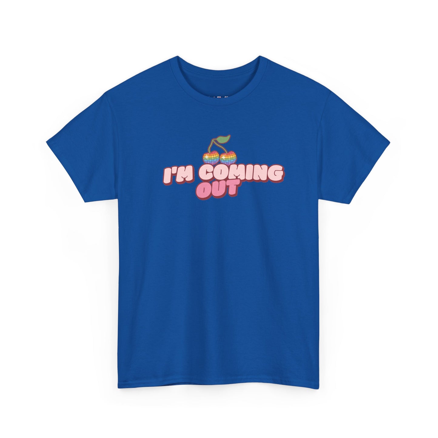 I'm Coming Out Rainbow Cherries Tee
