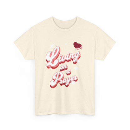 Living On A Prayer Retro Tee