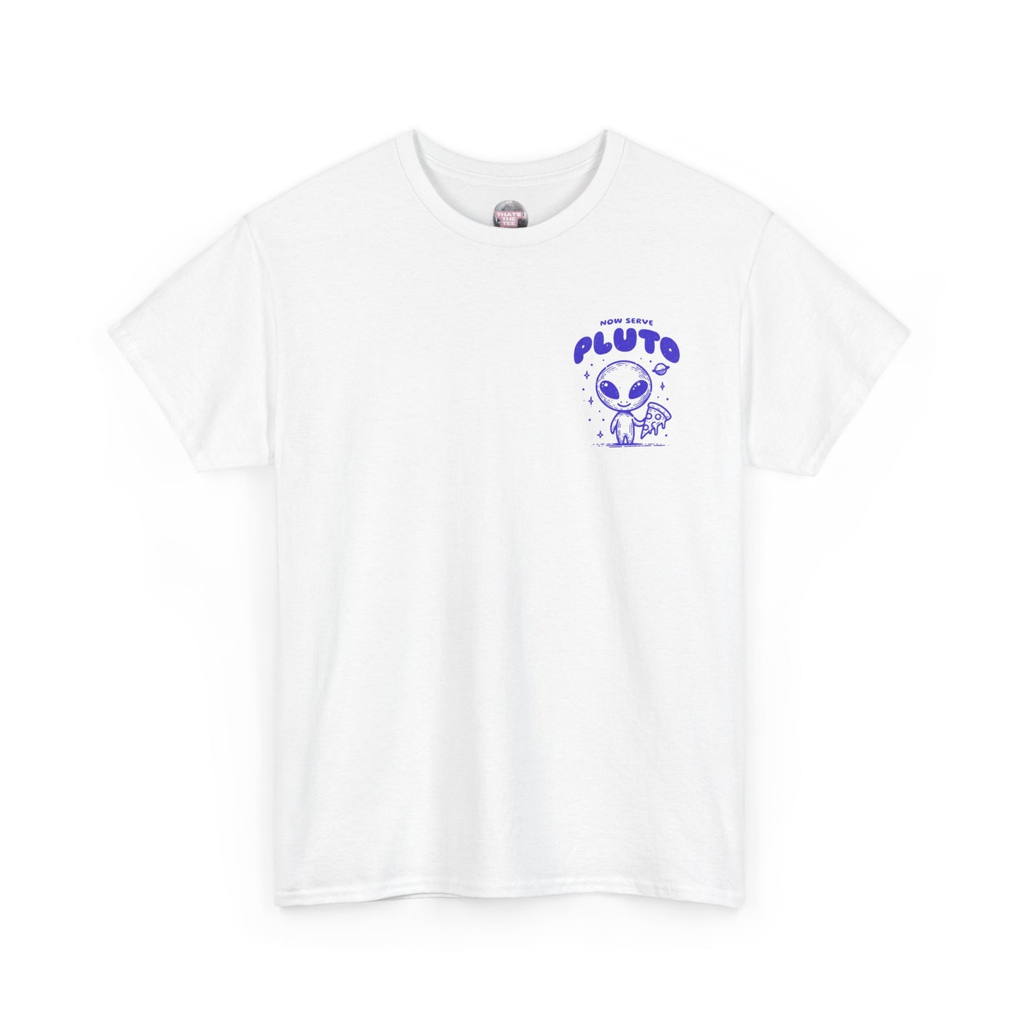 Now Serve, Pluto Tee