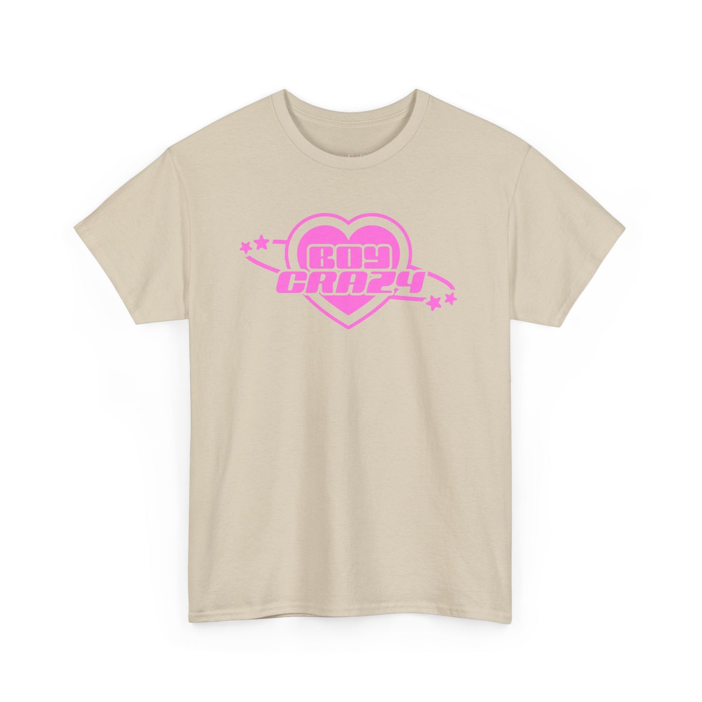 Boy Crazy T-Shirt - Retro Heart Design