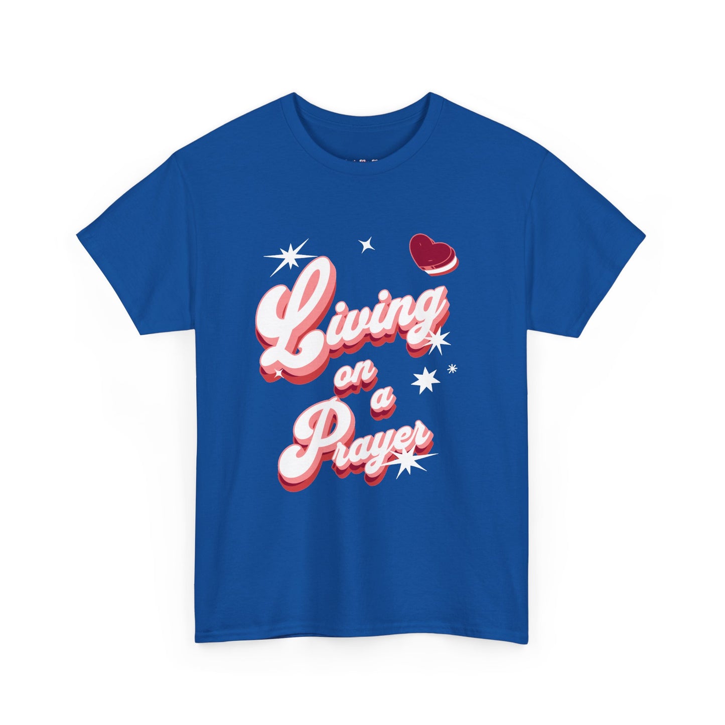 Living On A Prayer Retro Tee