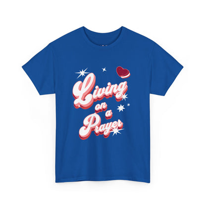 Living On A Prayer Retro Tee