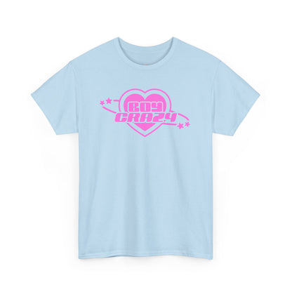 Boy Crazy T-Shirt - Retro Heart Design