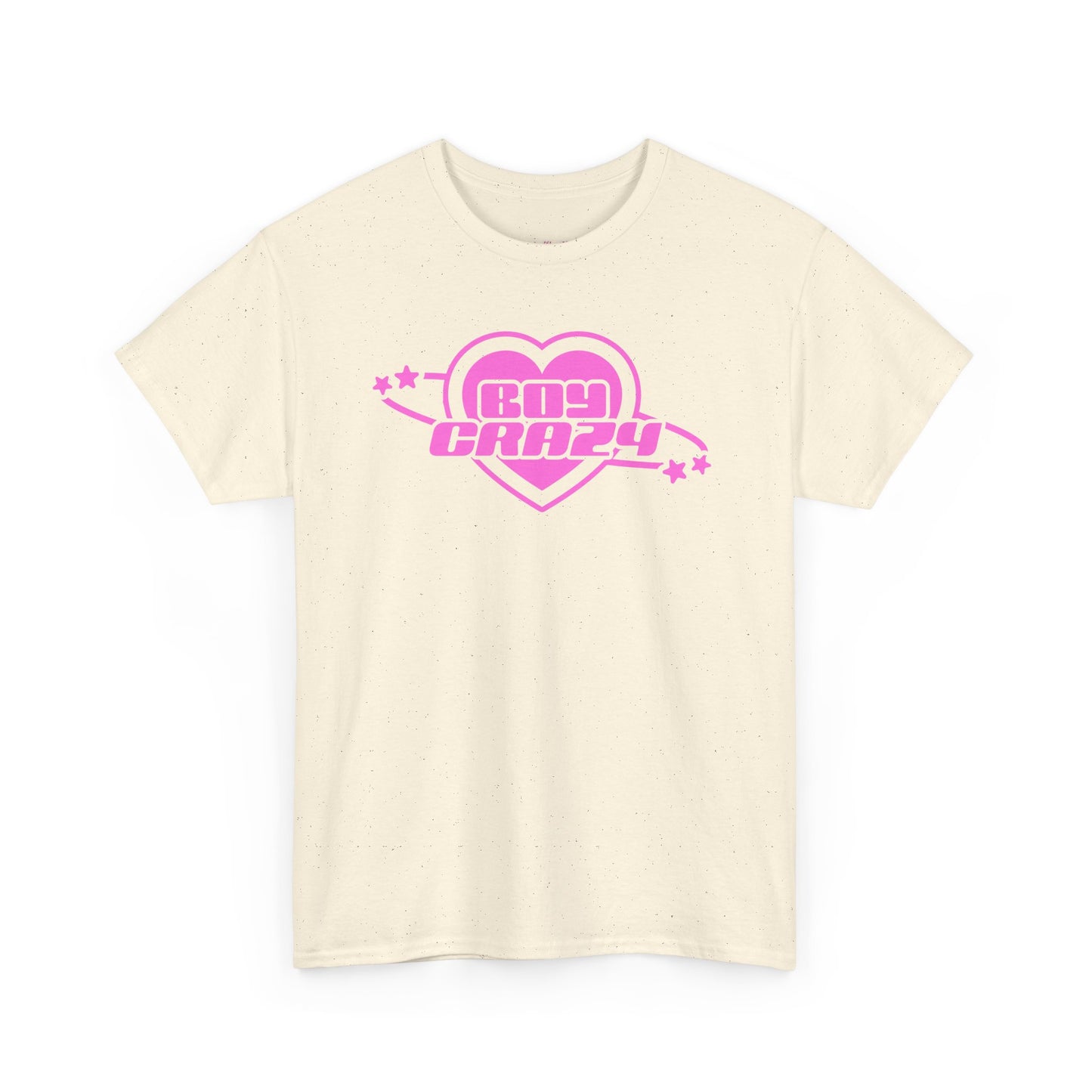 Boy Crazy T-Shirt - Retro Heart Design
