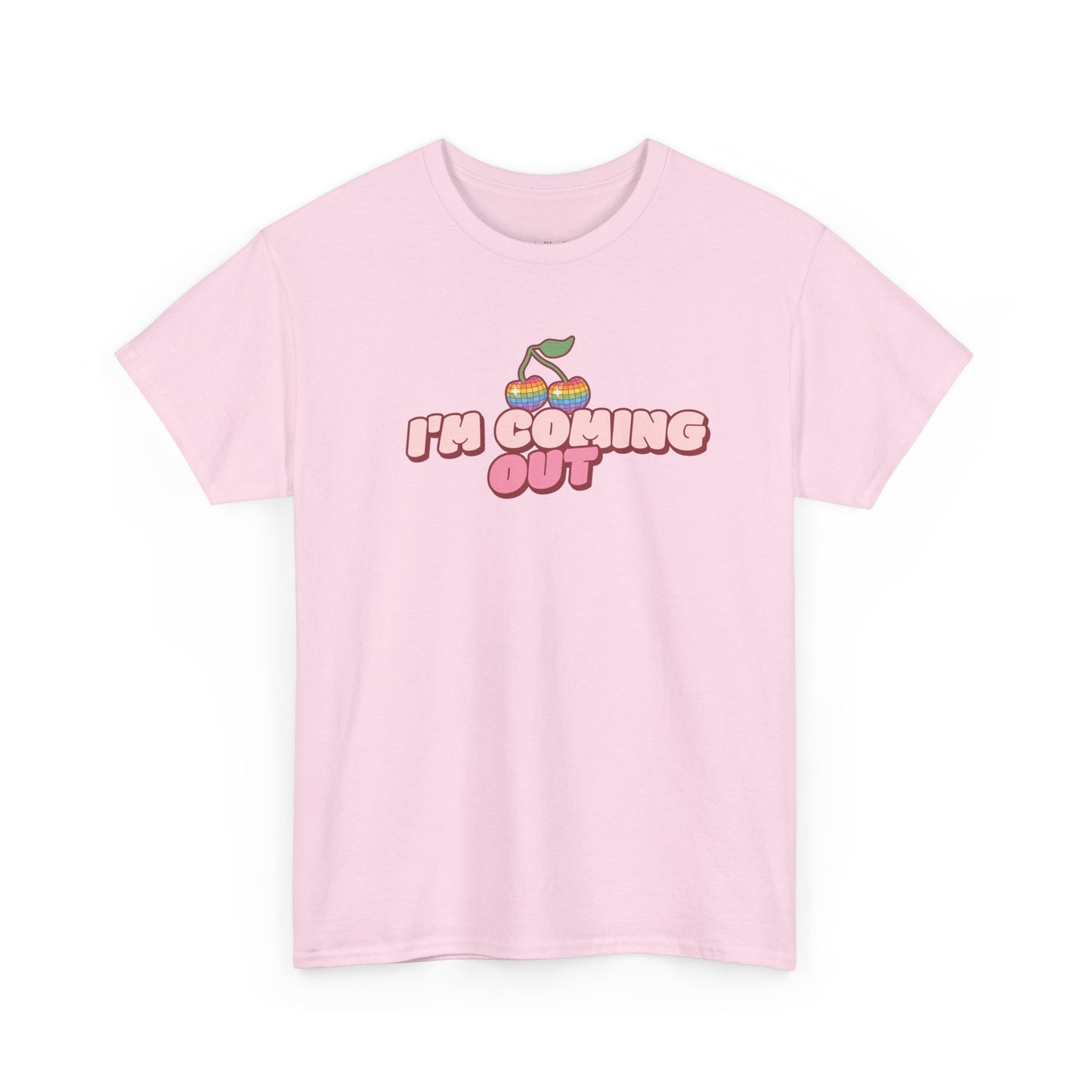 I'm Coming Out Rainbow Cherries Tee
