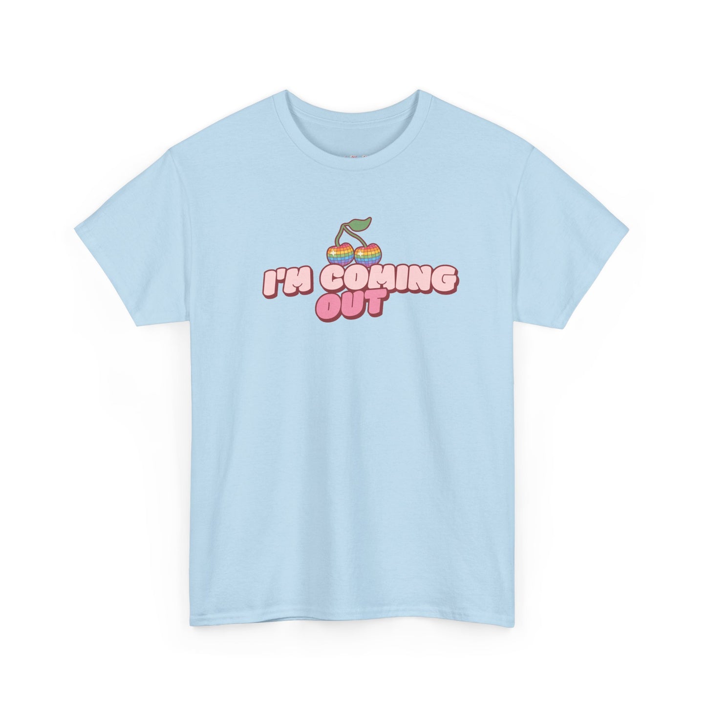 I'm Coming Out Rainbow Cherries Tee