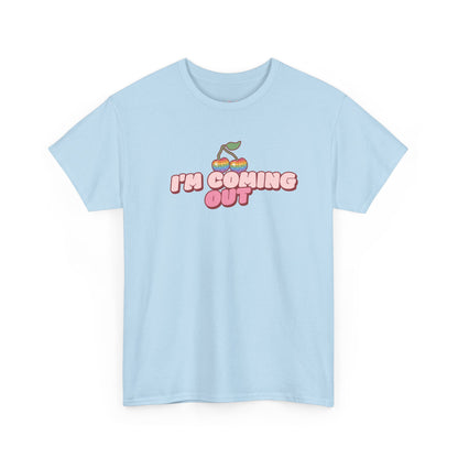 I'm Coming Out Rainbow Cherries Tee